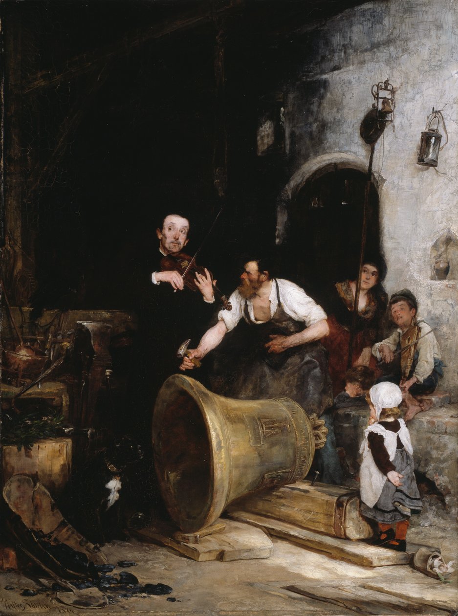 Tónování zvonu, 1874. od Walter Shirlaw