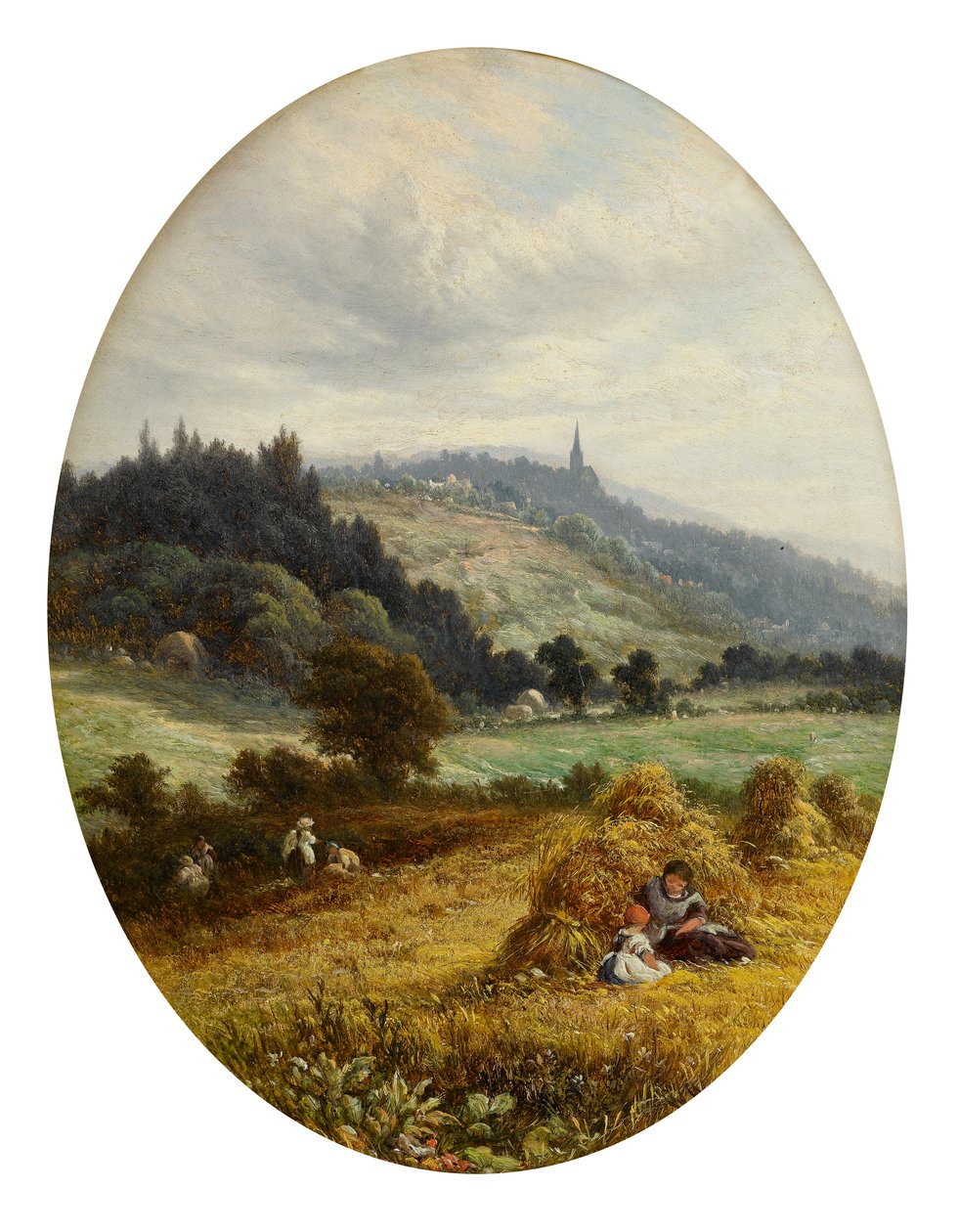 Čas sklizně v Earlswood, poblíž Redhill, Surrey od Walter Williams