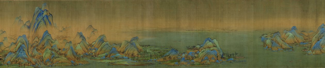 Tisíc Li řek a hor od Wang Ximeng