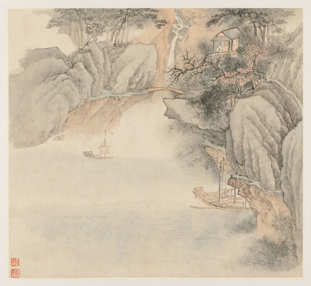 Album Landscapes: Leaf 4 od Wang Gai