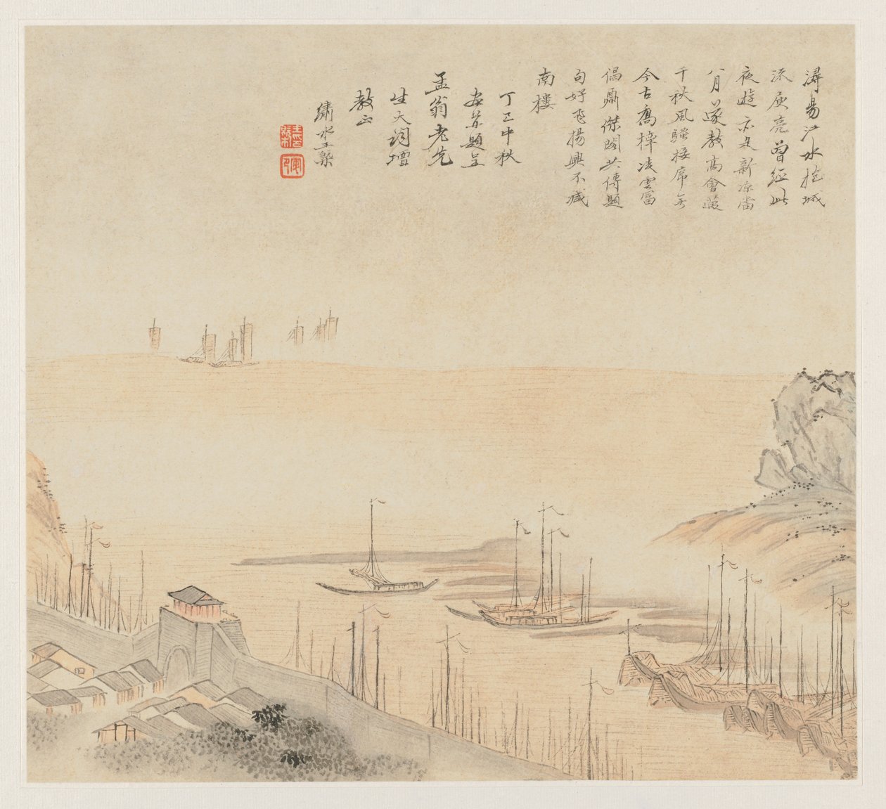 Album Krajin: List 8, 1677. od Wang Gai