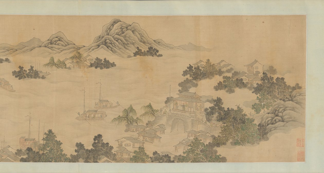Vzpomínka na Jinling, 1686. od Wang Gai