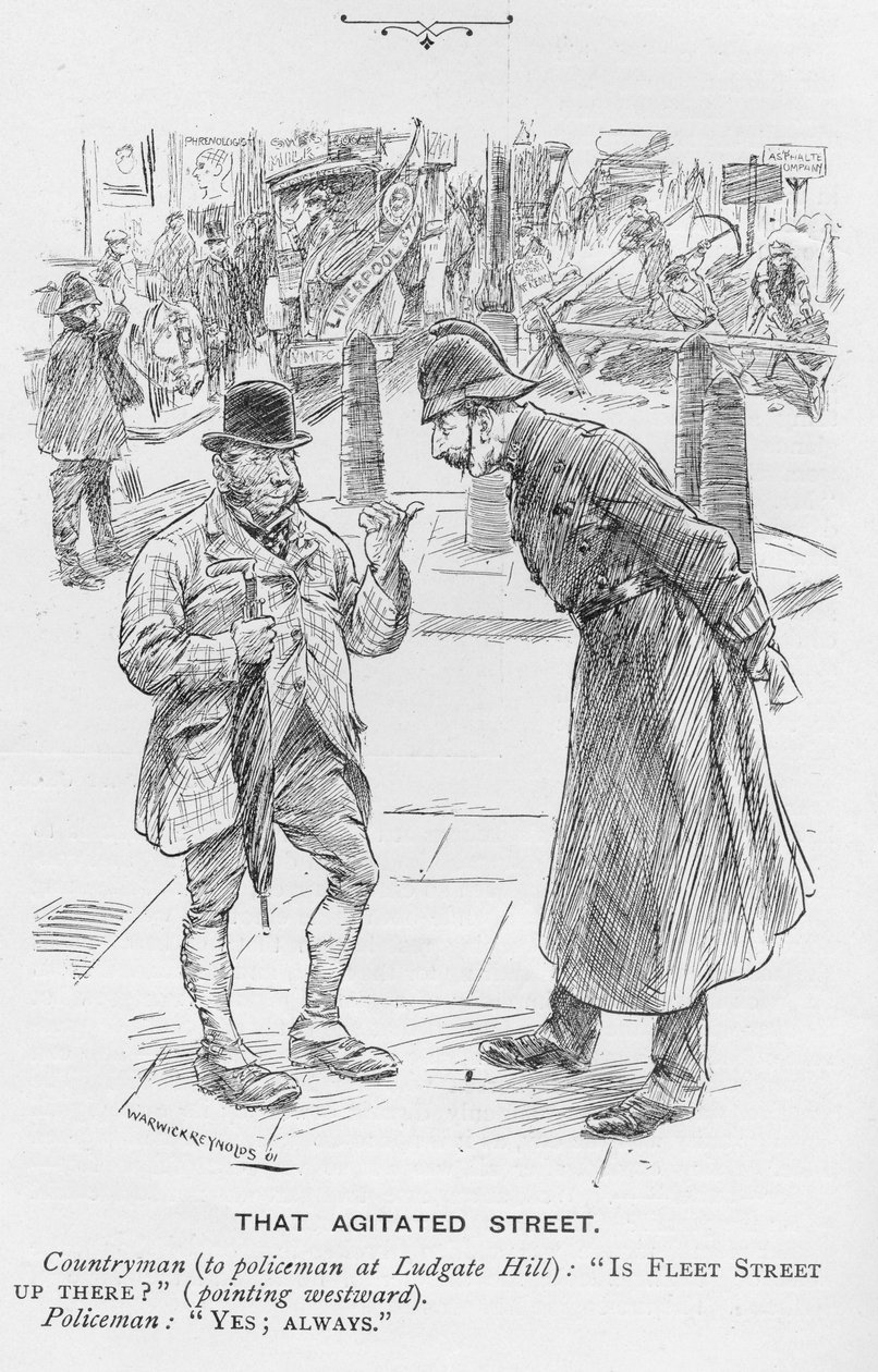 That Agitated Street, ilustrace z 