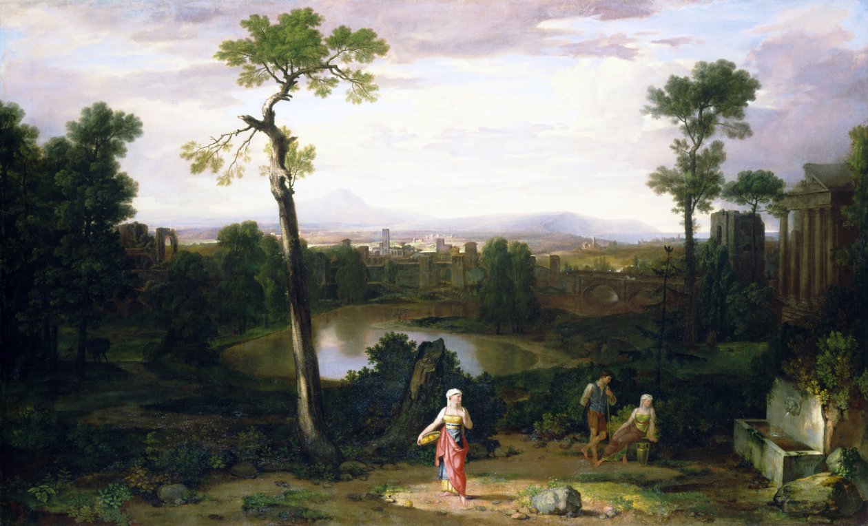 Italská krajina od Washington Allston