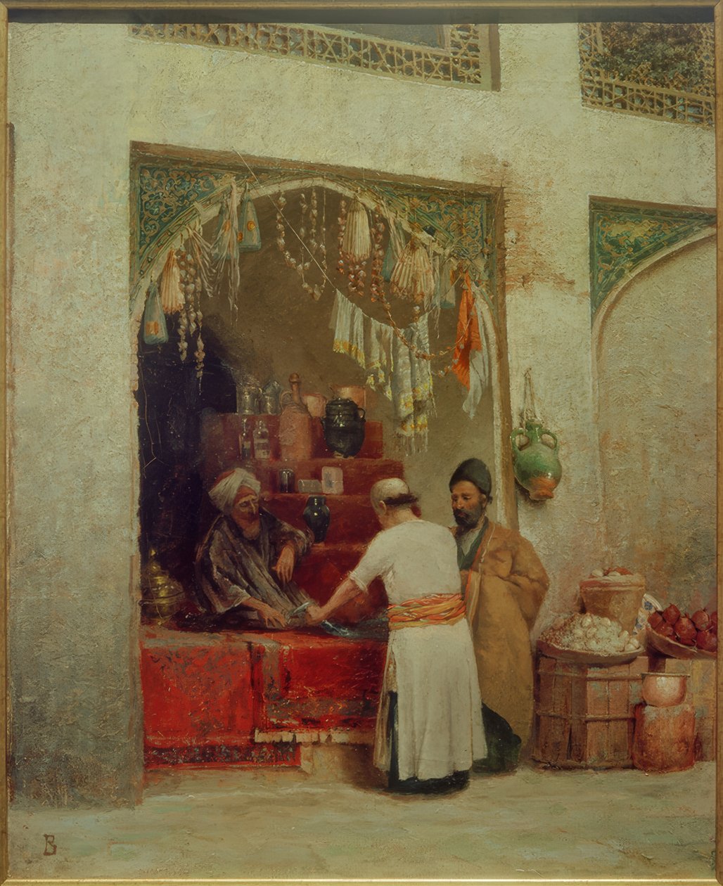 Orientální stojan od Wassili W. Werestschagin