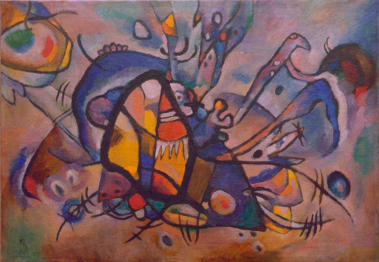 Abstraktní kompozice (Firebird) od Wassily Kandinsky
