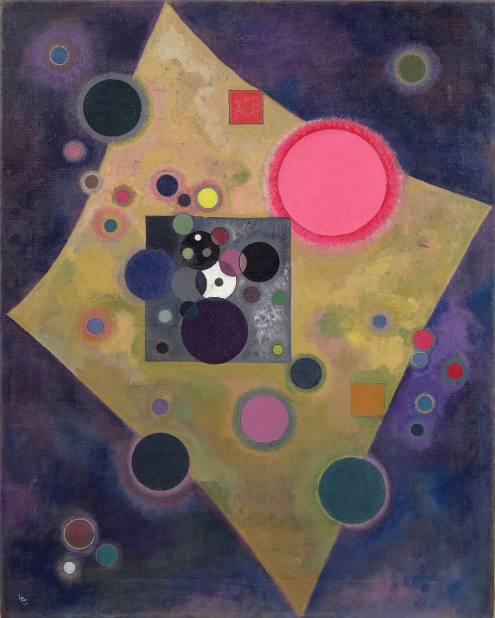 Accent in Rose, 1926 od Wassily Kandinsky