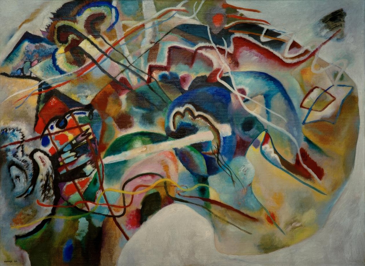 Obrázek s bílým okrajem (Moskva) od Wassily Kandinsky