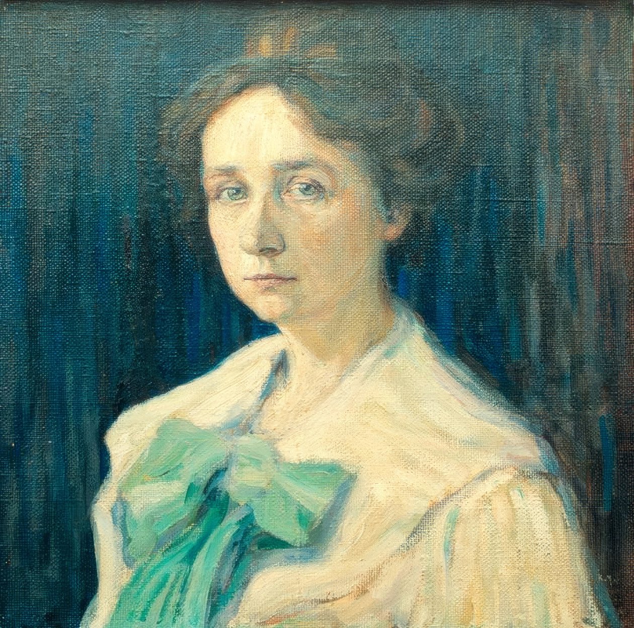 Portrét Gabriele Münterové od Wassily Kandinsky