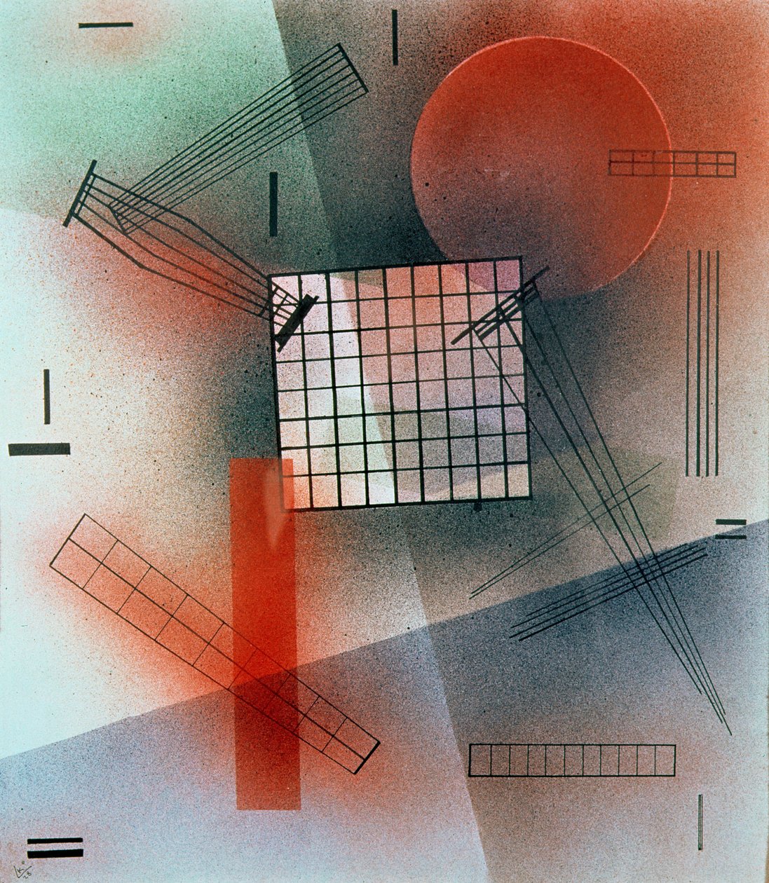 Kompozice, 1928 od Wassily Kandinsky