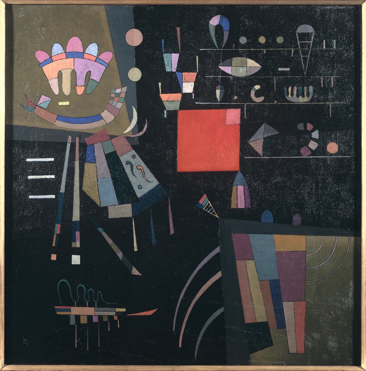 Kompozice, 1941 od Wassily Kandinsky