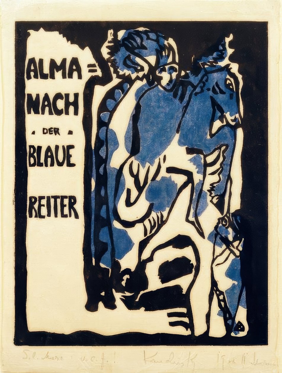 Modrý jezdec od Wassily Kandinsky