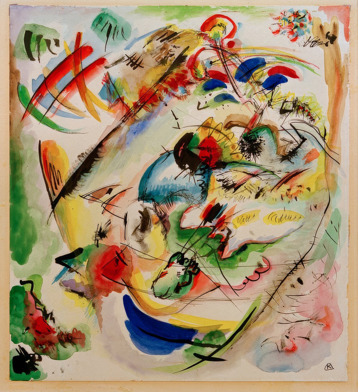 Návrh na snovou improvizaci od Wassily Kandinsky