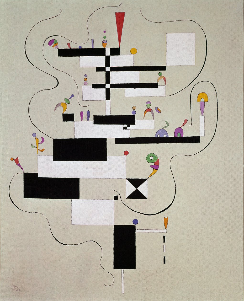 Encore Painting od Wassily Kandinsky od Wassily Kandinsky