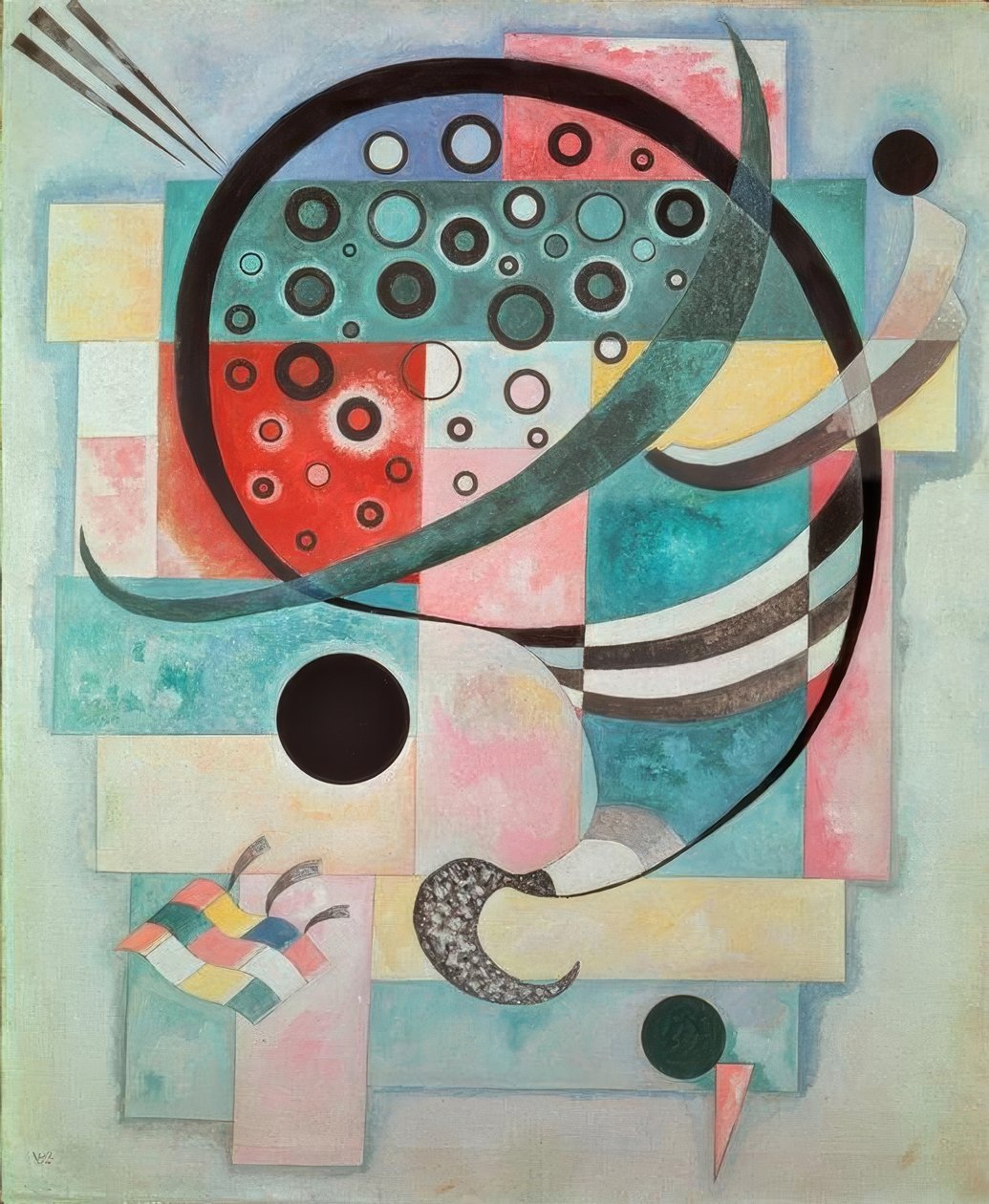 Pevný od Wassily Kandinsky