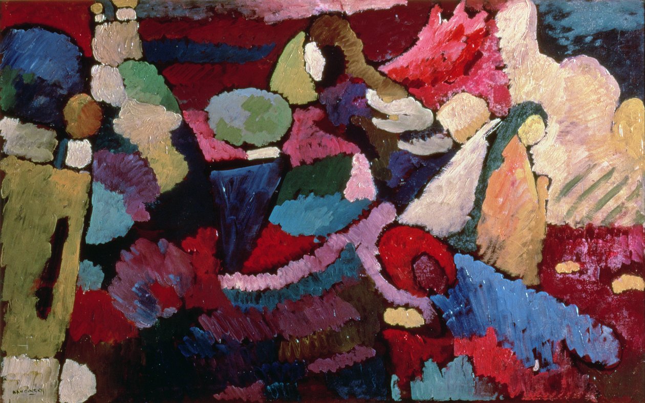 Improvizace, 1910 od Wassily Kandinsky
