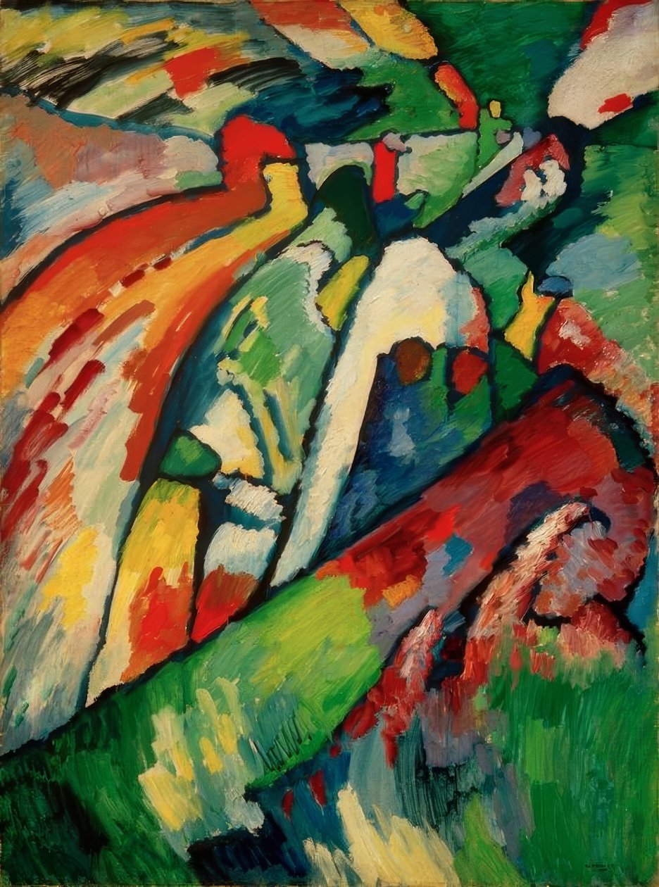 Improvizace 7 (bouře) od Wassily Kandinsky