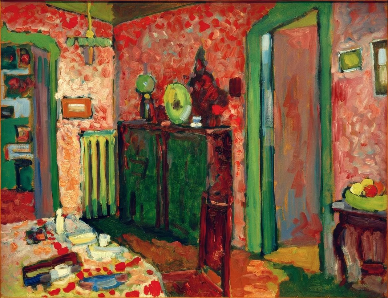 Interiér (moje jídelna) od Wassily Kandinsky