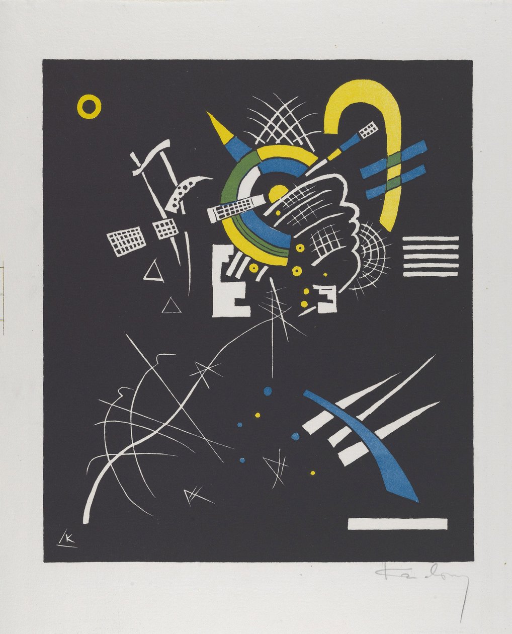 Malé světy VII, 1922 od Wassily Kandinsky