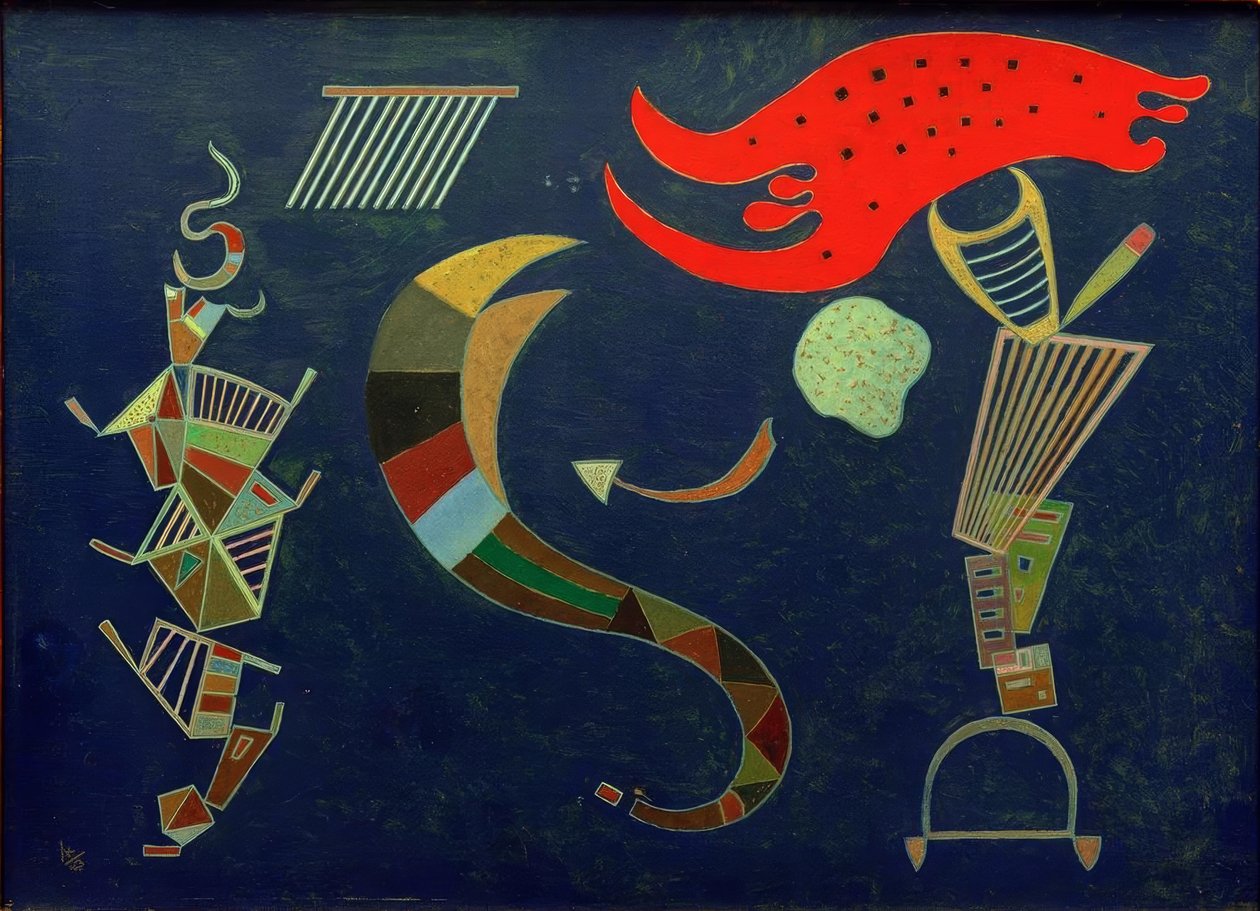 La Flêche od Wassily Kandinsky