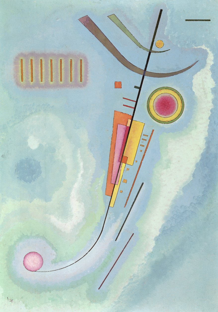 Leger, Abstraktní umění, 1930 (olej na kartě) od Wassily Kandinsky