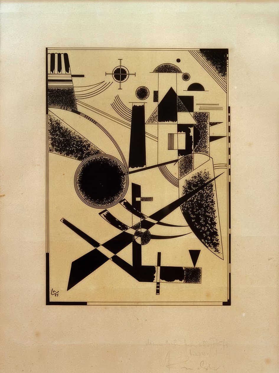 Litografie č. III od Wassily Kandinsky