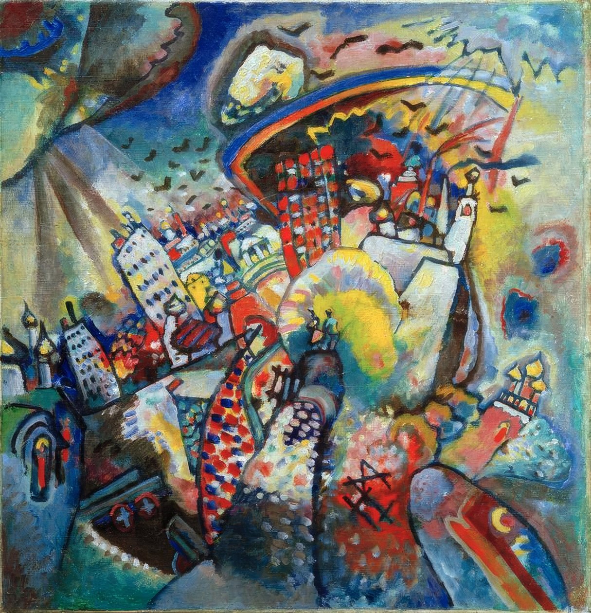Moskva I. od Wassily Kandinsky
