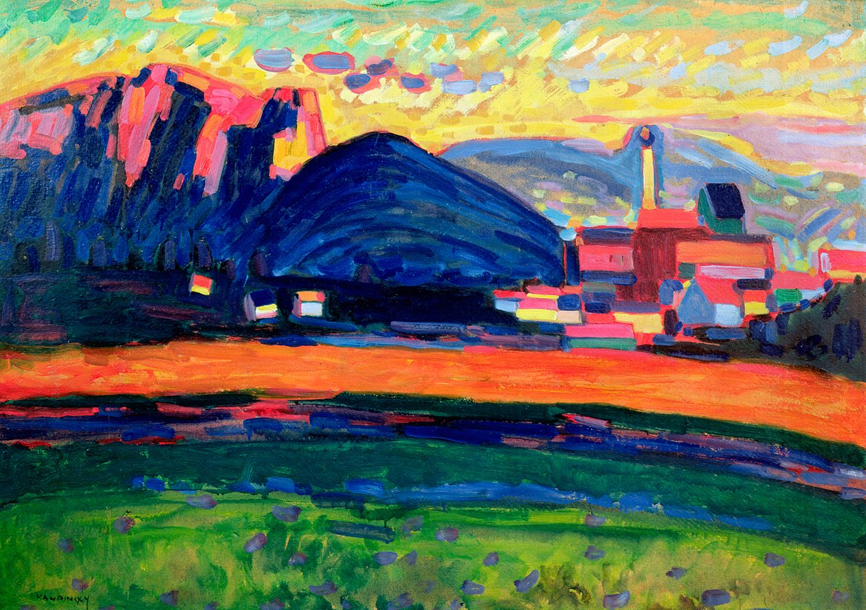 Murnau, 1907 od Wassily Kandinsky