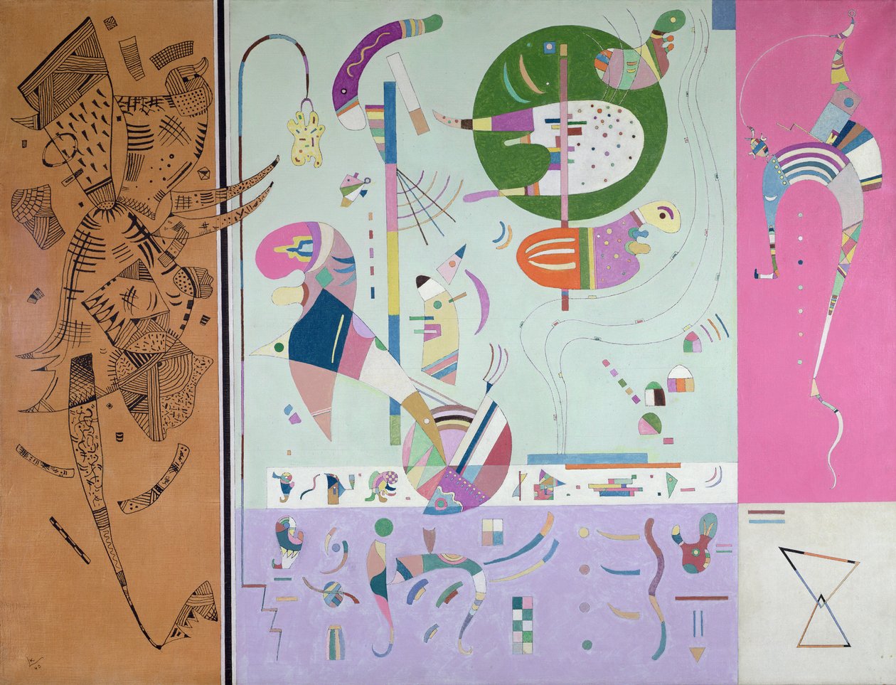 Různé díly, 1940 od Wassily Kandinsky