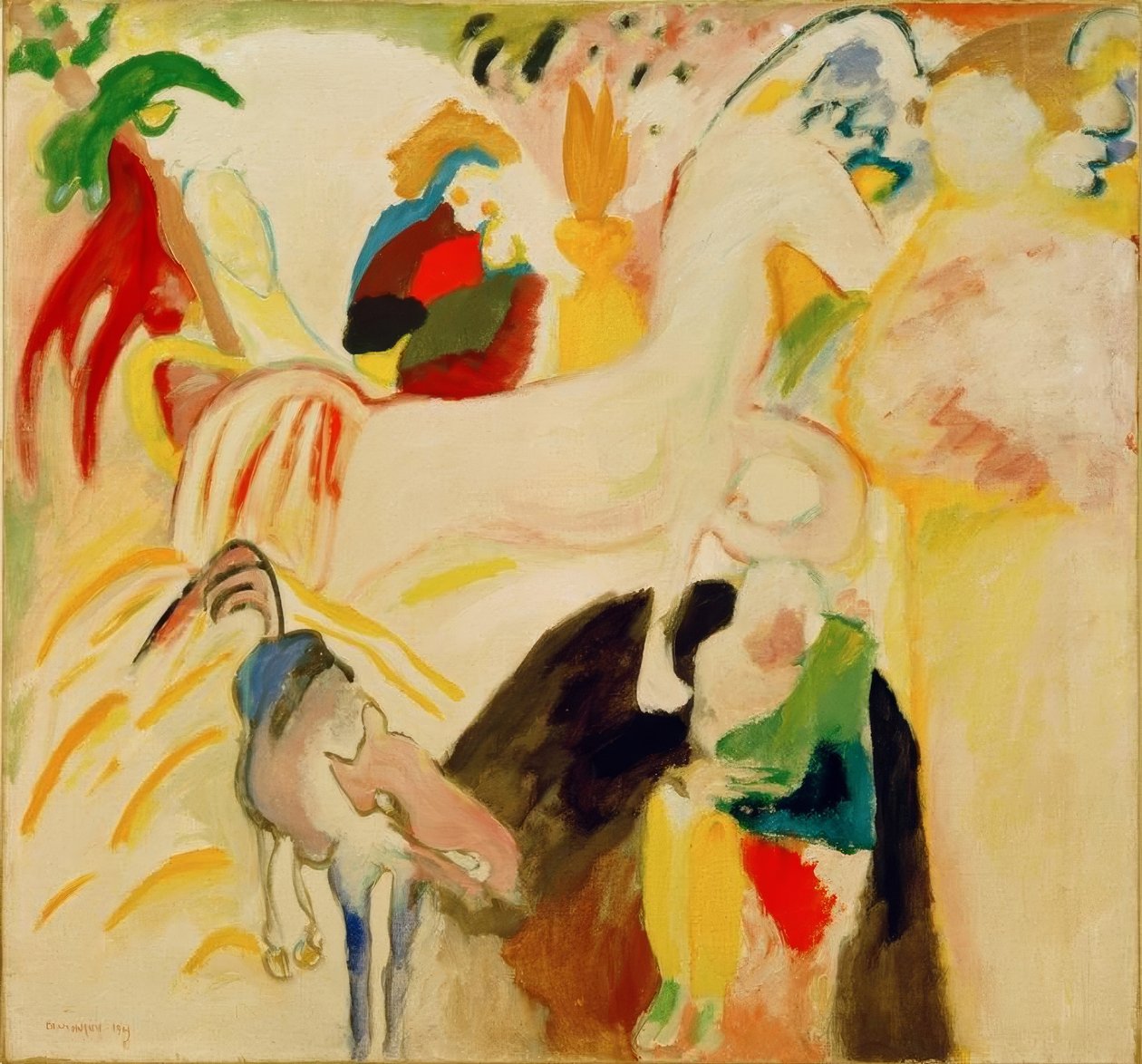 Koně od Wassily Kandinsky