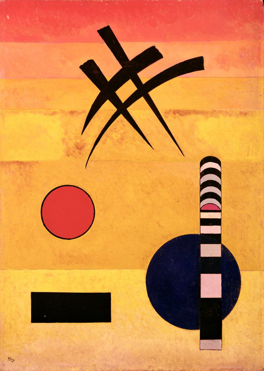 Sign, 1926 (olej) od Wassily Kandinsky