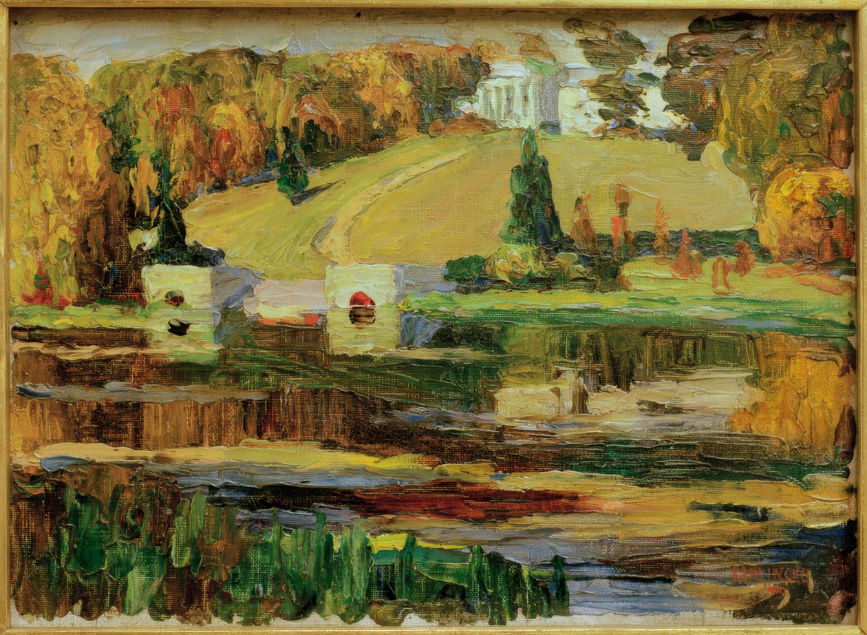 Skica pro Akhtyrka - podzim od Wassily Kandinsky
