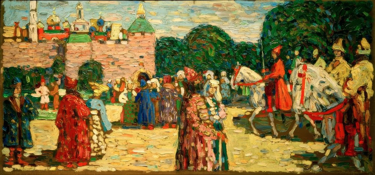 neděle (stará ruština) od Wassily Kandinsky