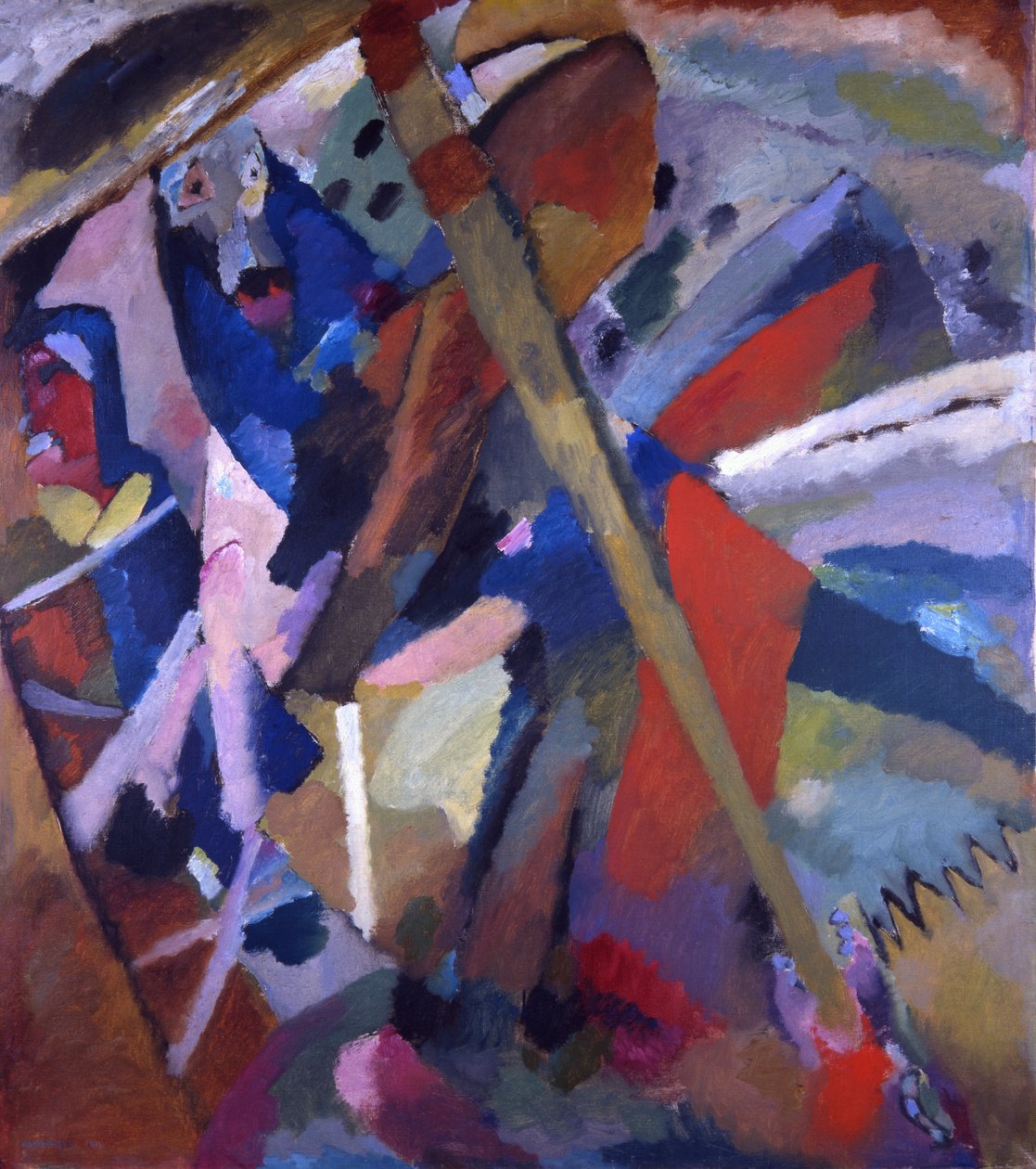 Svatý Jiří od Wassily Kandinsky