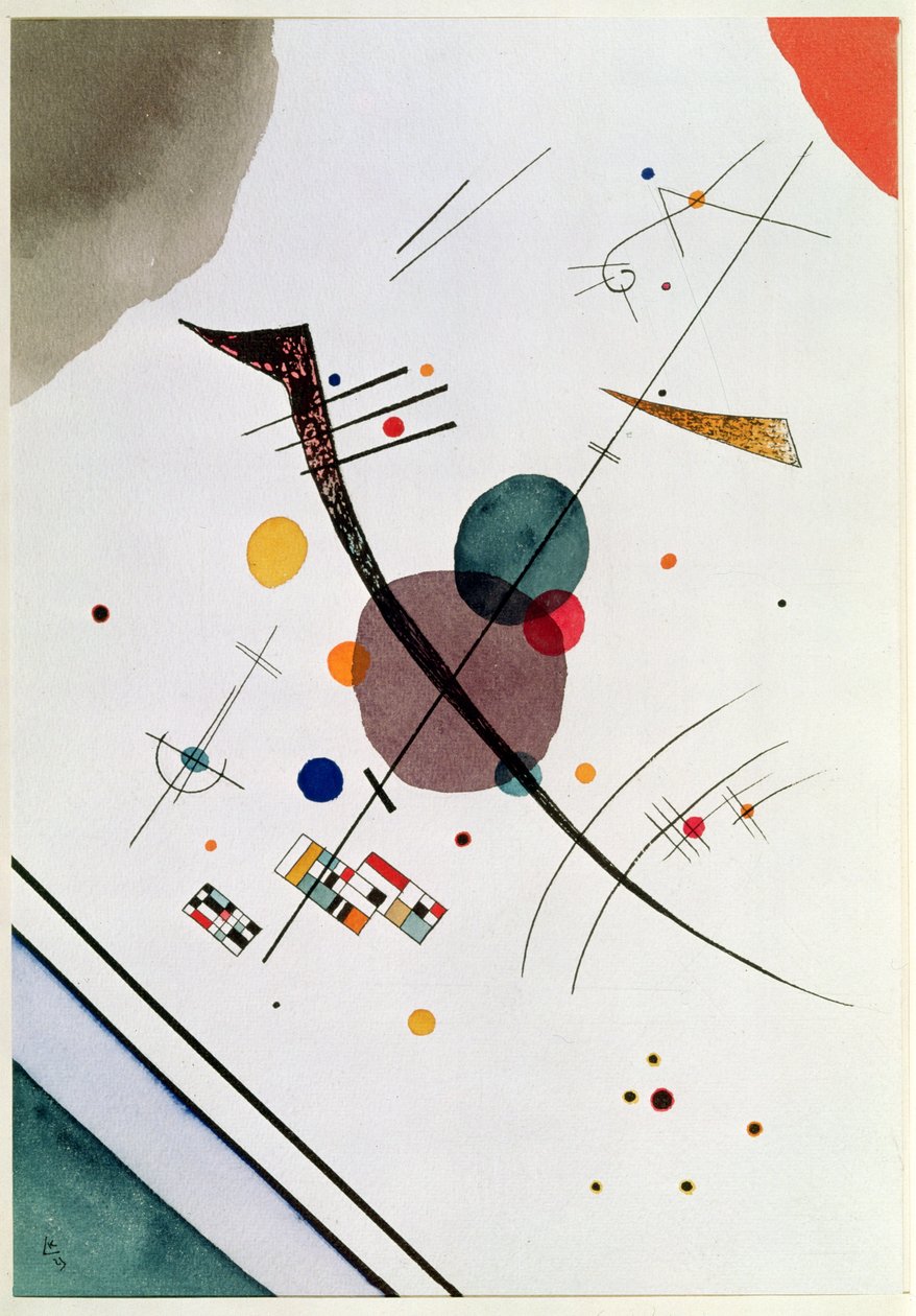 Bez názvu, 1923 od Wassily Kandinsky