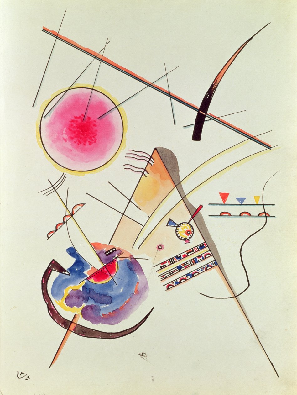 Bez názvu, 1925 od Wassily Kandinsky