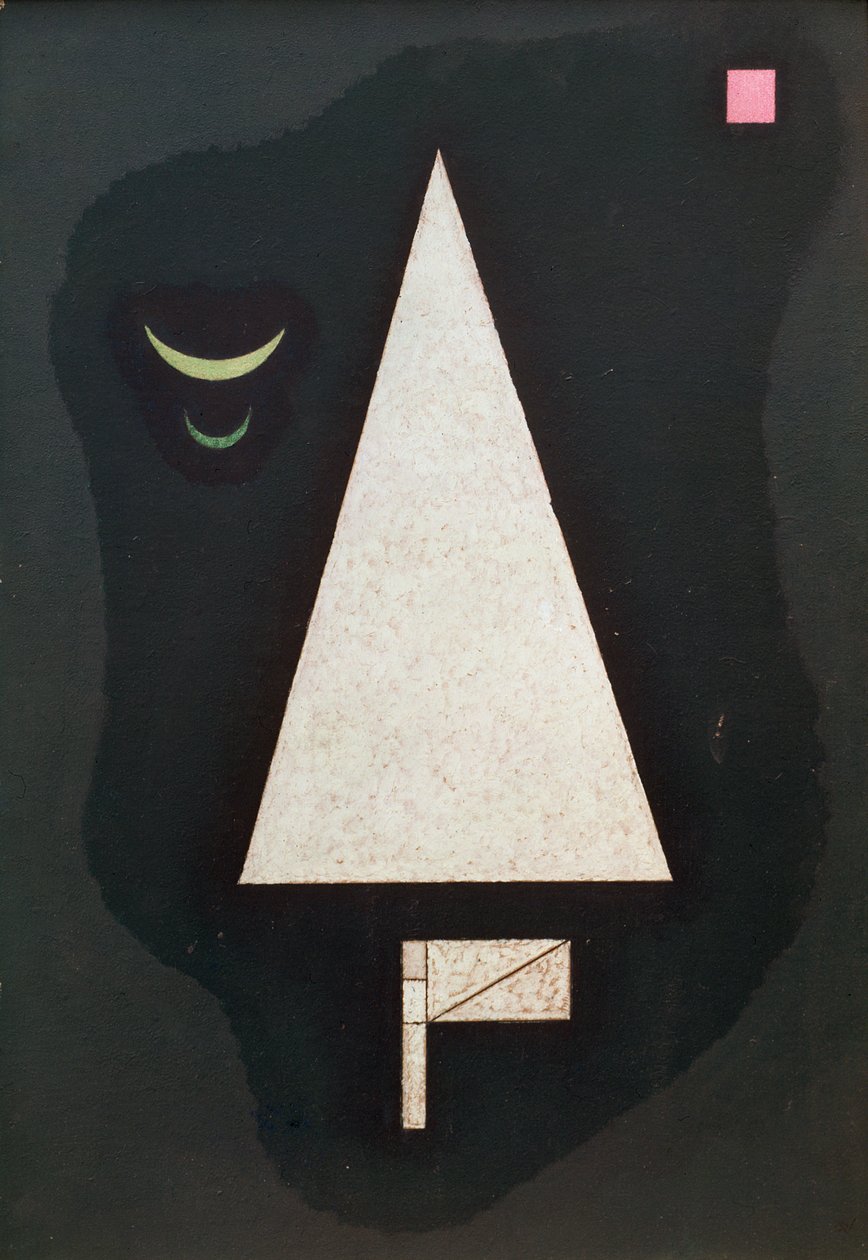 Bílá ostrost, 1930 od Wassily Kandinsky