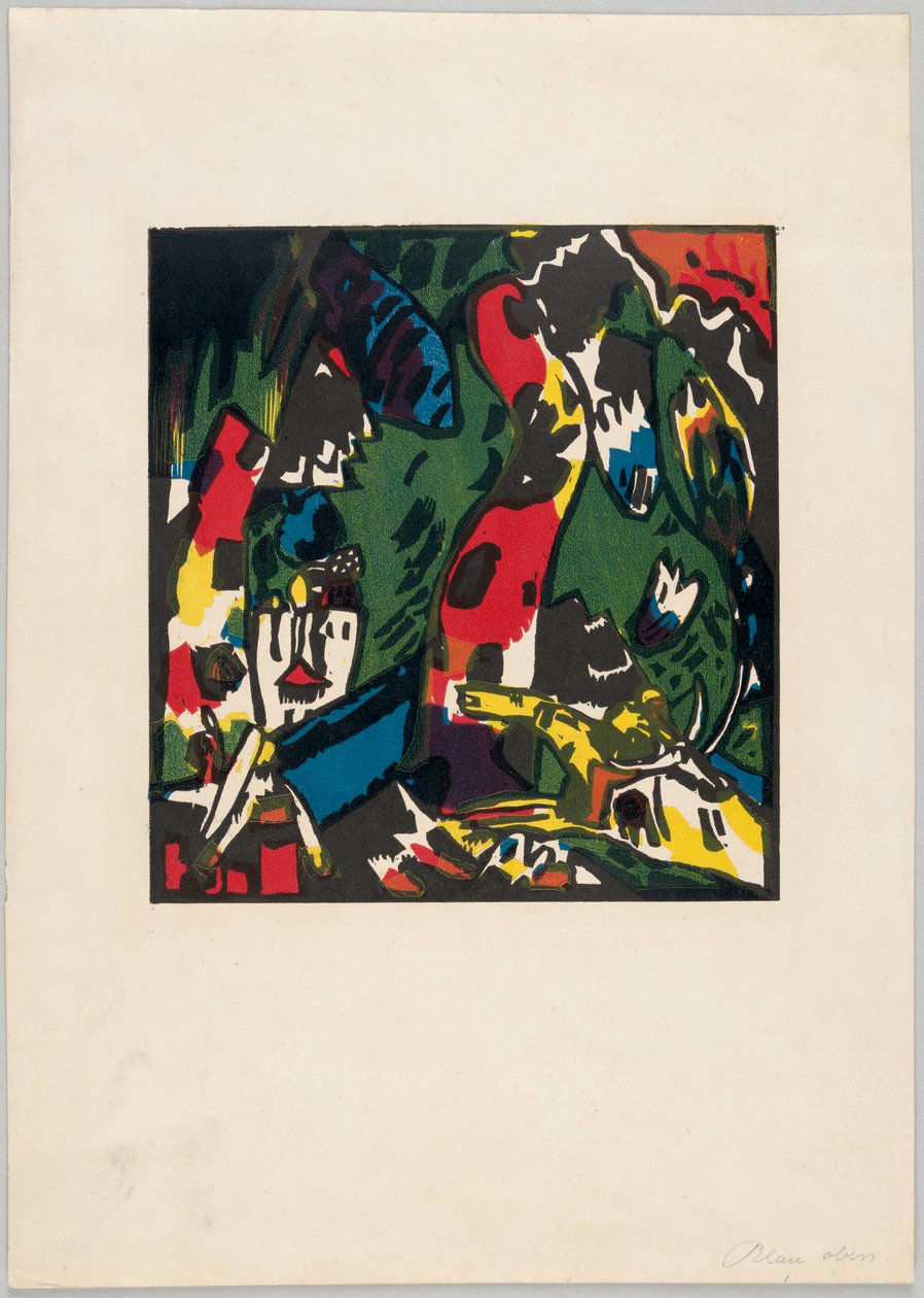 2 exempláře: lukostřelec od Wassily Kandinsky