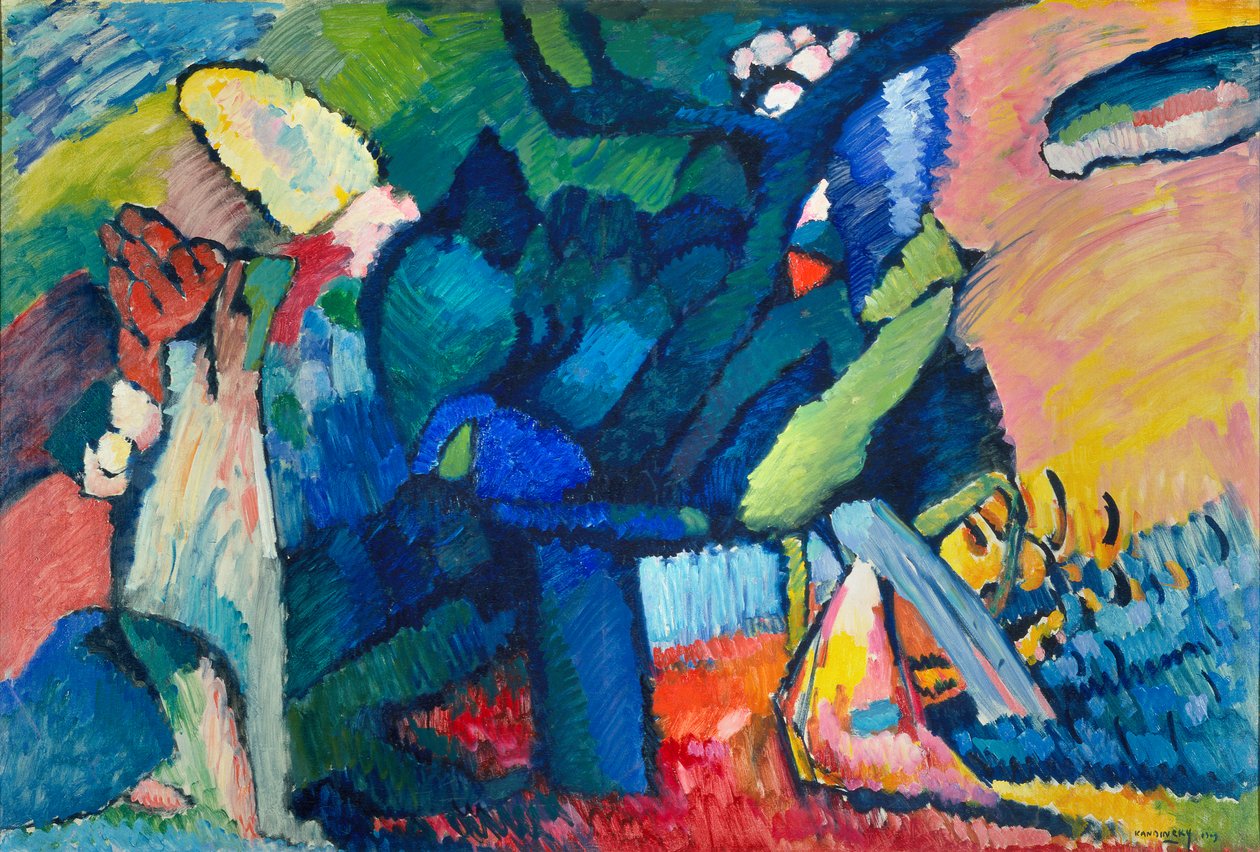V.V. Kandinskij. Improvizace č. 4 (2024) od Wassily Kandinsky