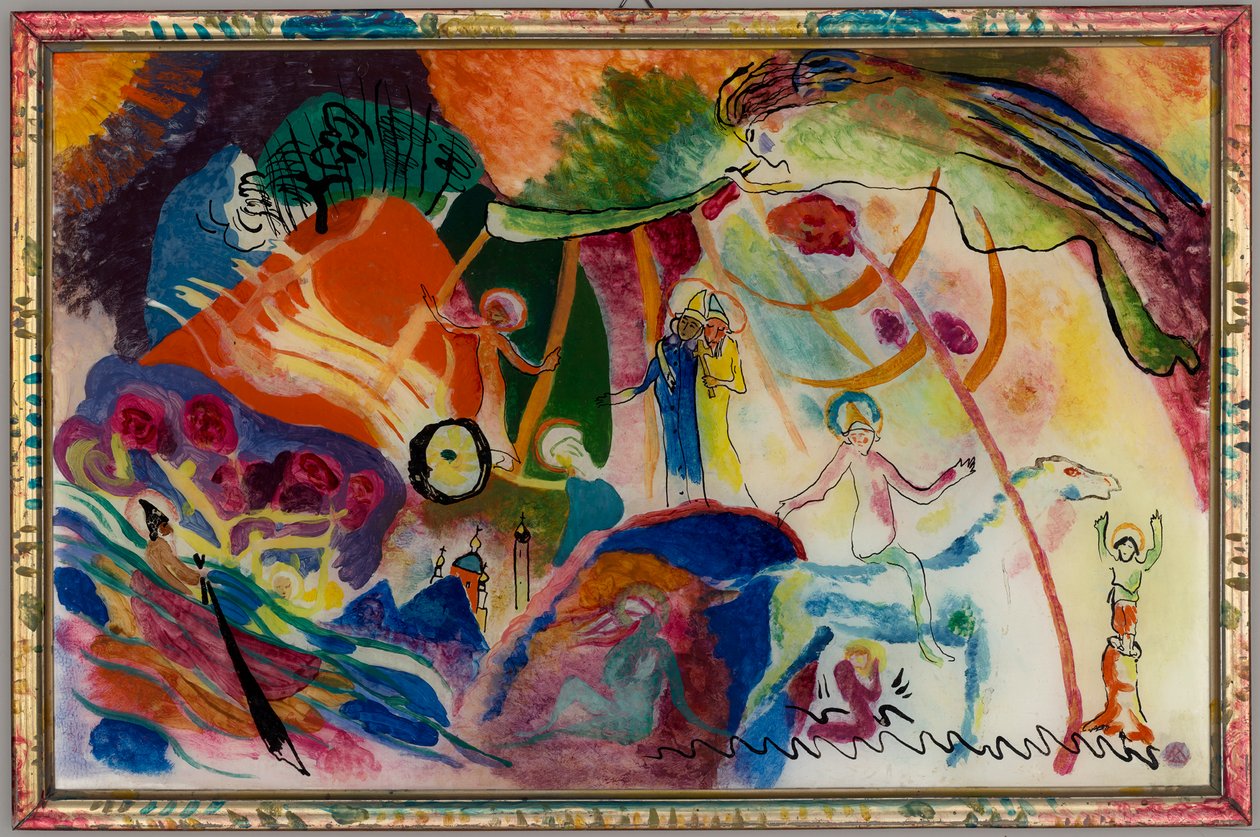 Všech svatých II od Wassily Kandinsky