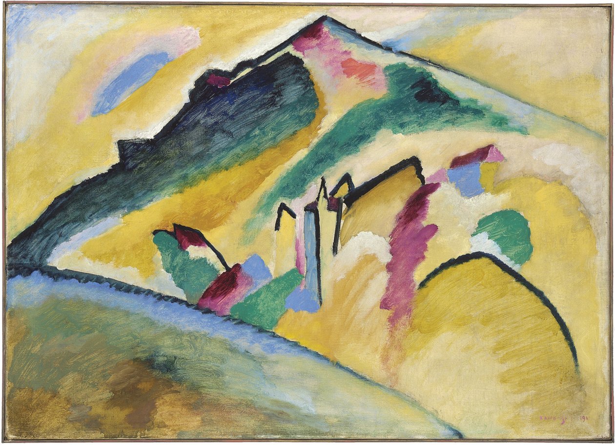 Podzimní krajina od Wassily Kandinsky