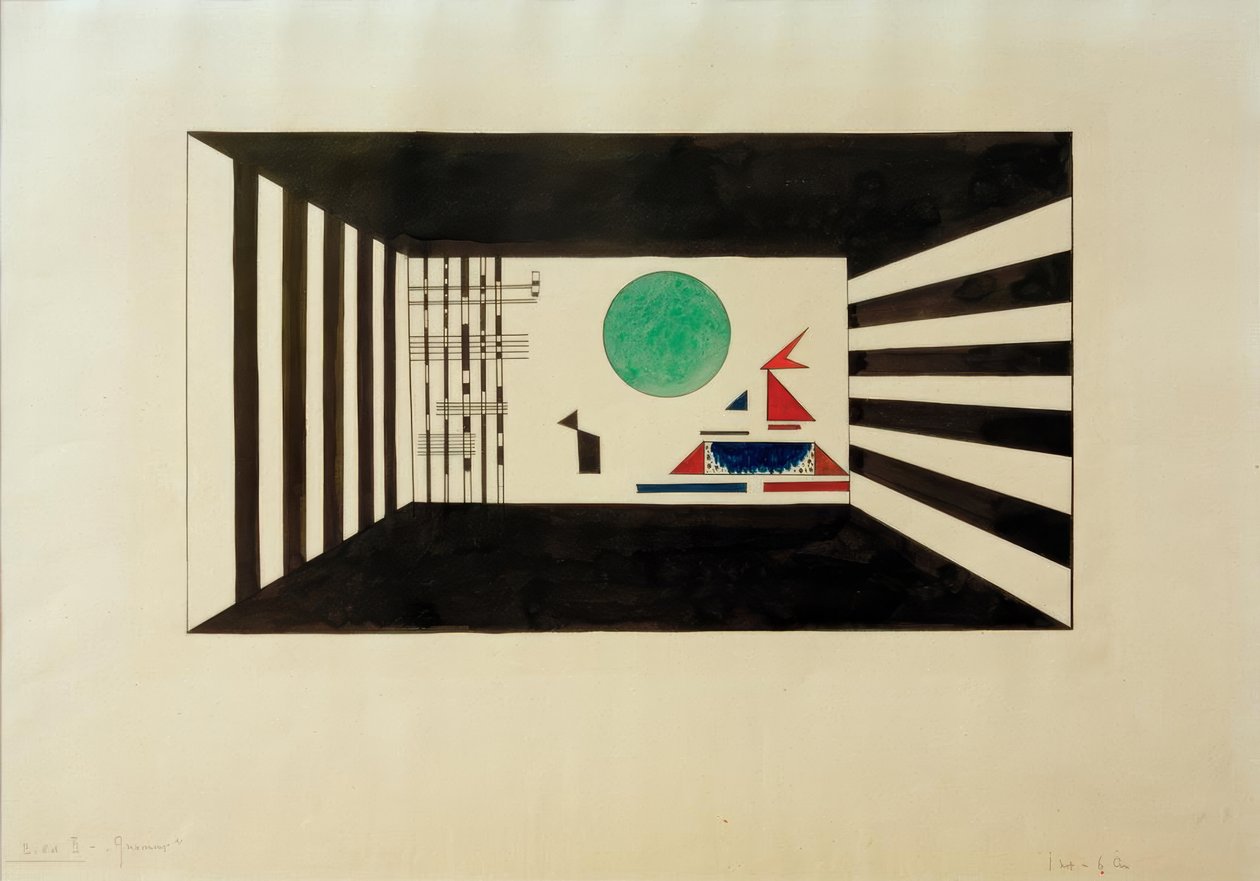 Obrázky na výstavě, obrázek II: Gnomus od Wassily Kandinsky