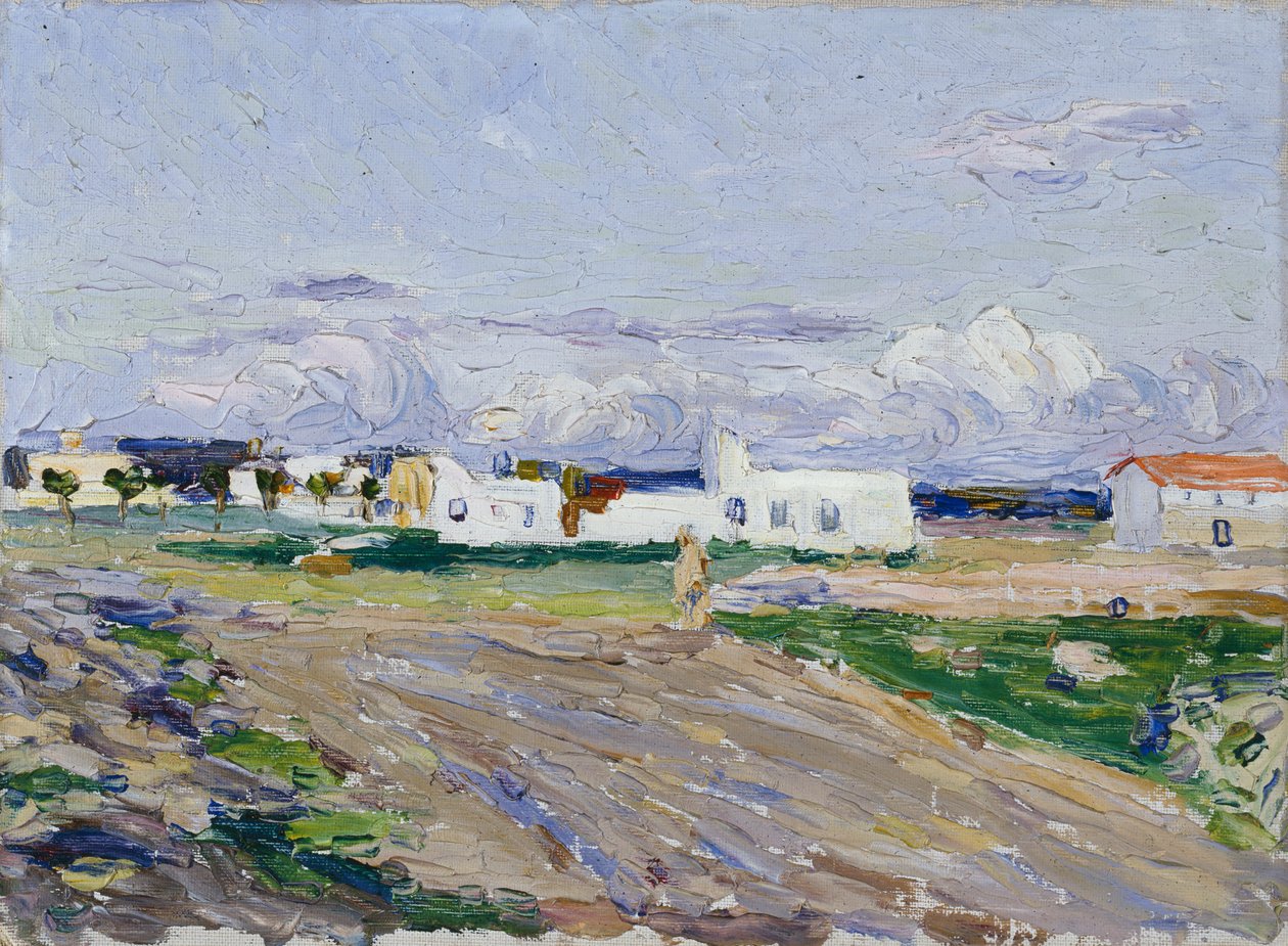 Pohled z hotelu St Georges, Tunis od Wassily Kandinsky