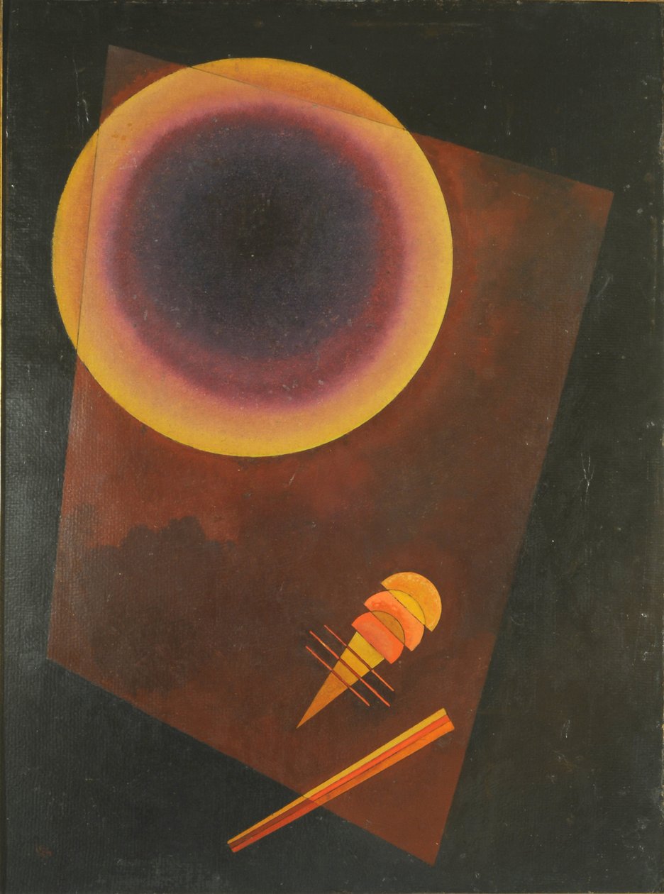 Kruh s hnědou, 1929. od Wassily Kandinsky