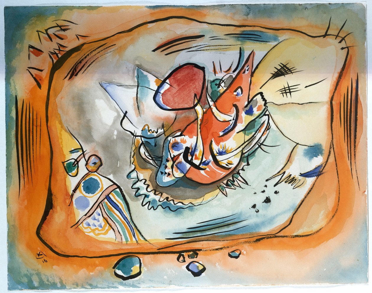 Složení od Wassily Kandinsky
