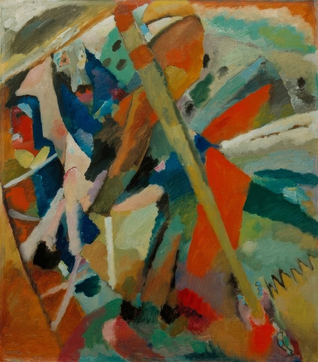 Svatý Jiří od Wassily Kandinsky