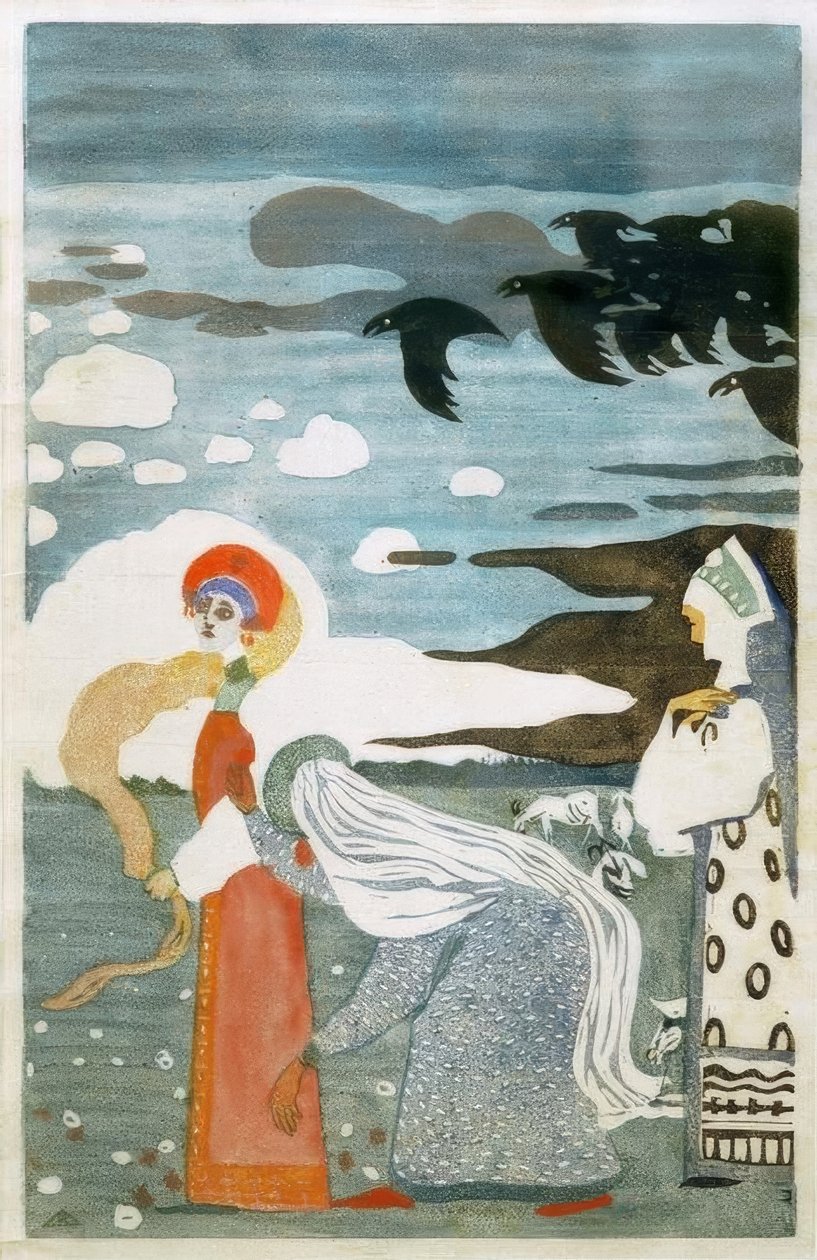 Havrani od Wassily Kandinsky