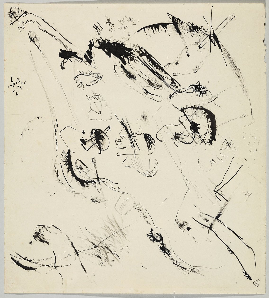 Předloha pro „Composition VII“ od Wassily Kandinsky