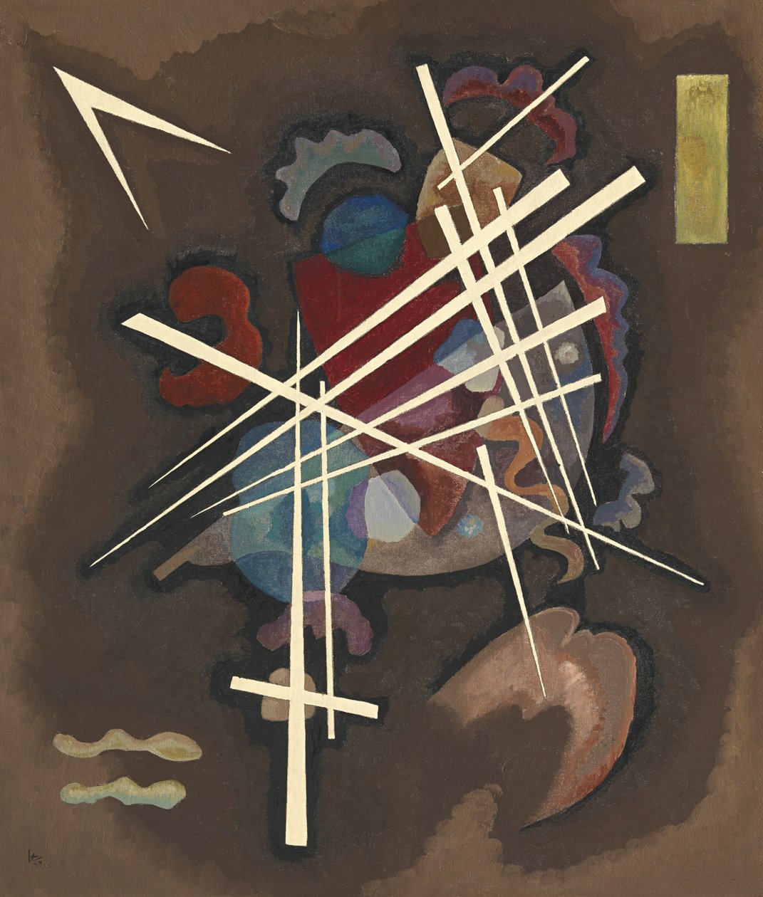 Gitterform Netting, 1927 od Wassily Kandinsky