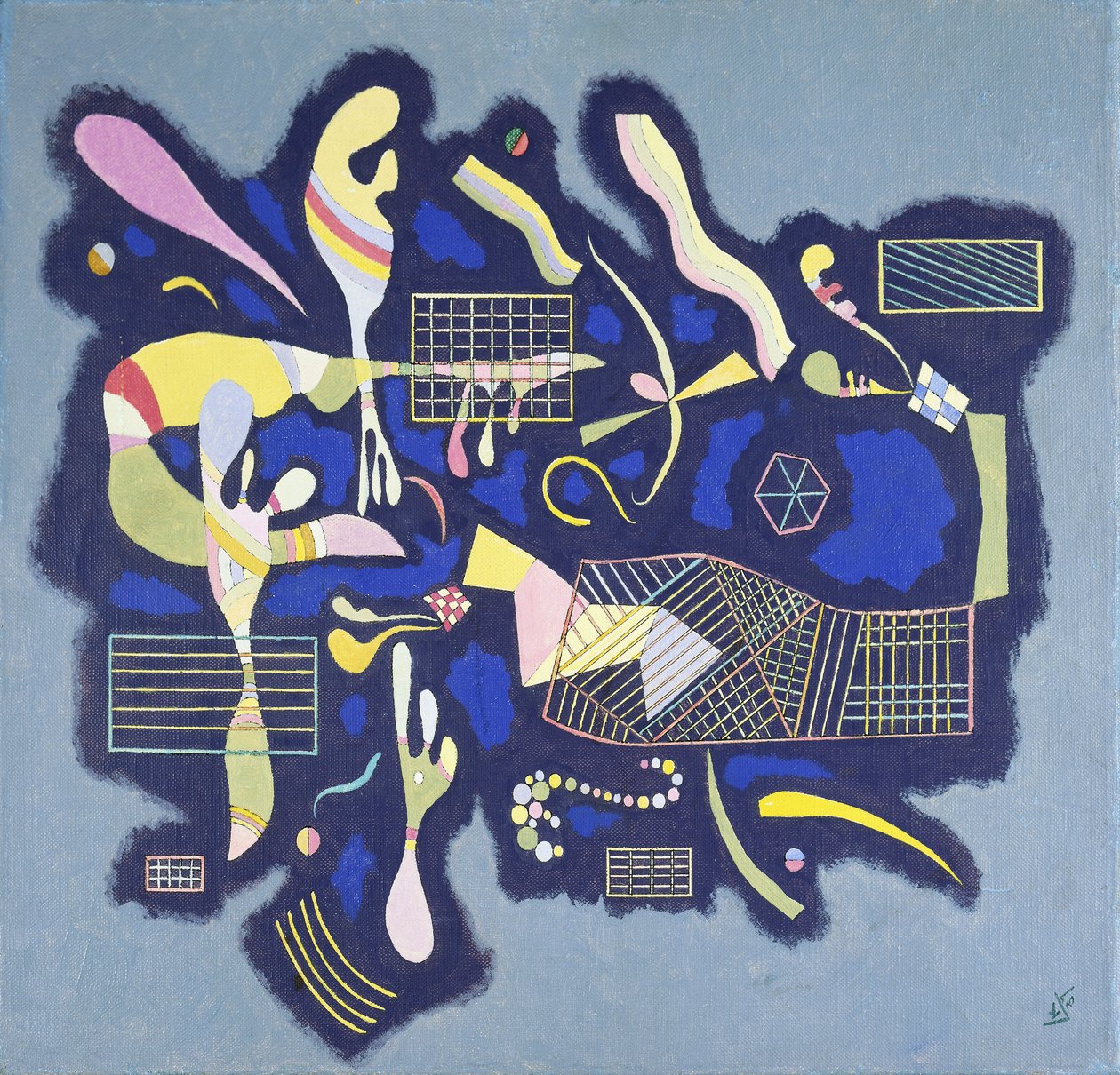 Grily a další; Mřížky a další od Wassily Kandinsky